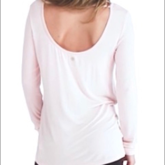 🌟HP🌺NEW🌺 GAIAM Peach Mandala Cutout-Back Tee🌺 - Picture 4 of 5